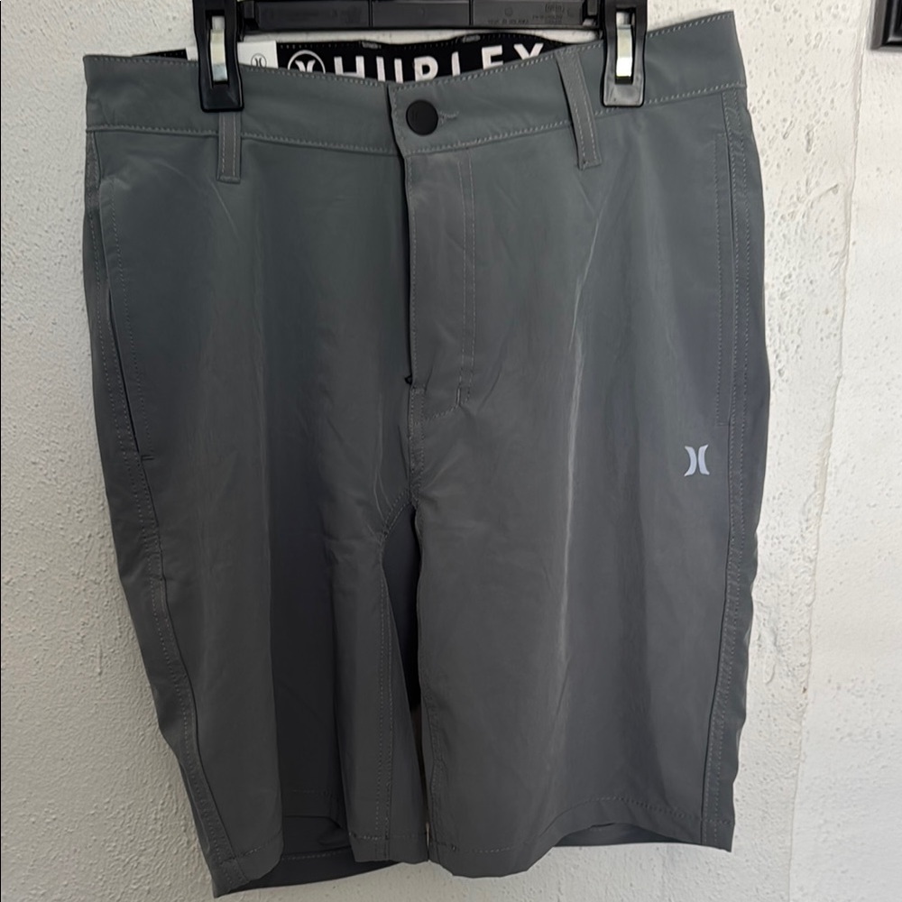 Hurley Gray Hybrid Shorts Casual Style
